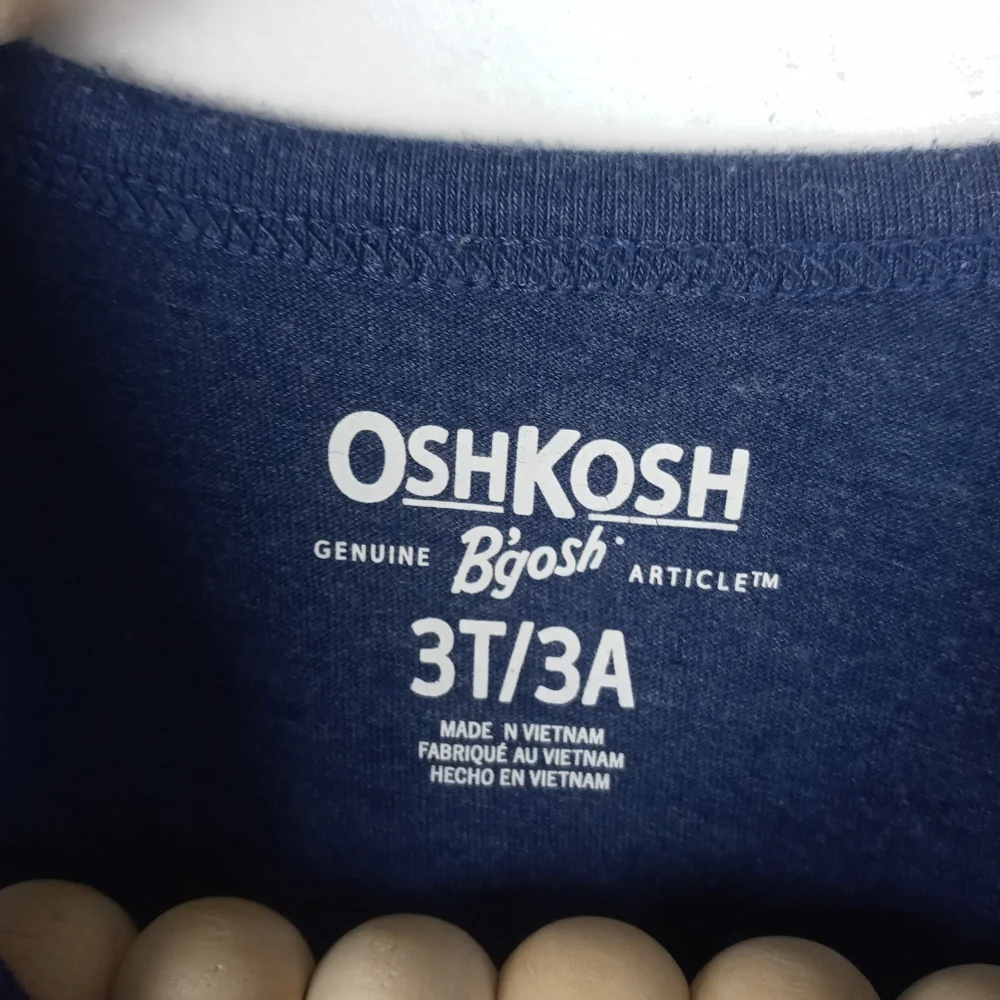 Oshkosh boys size 3T spaced out rocket ship design tank blue flex with design